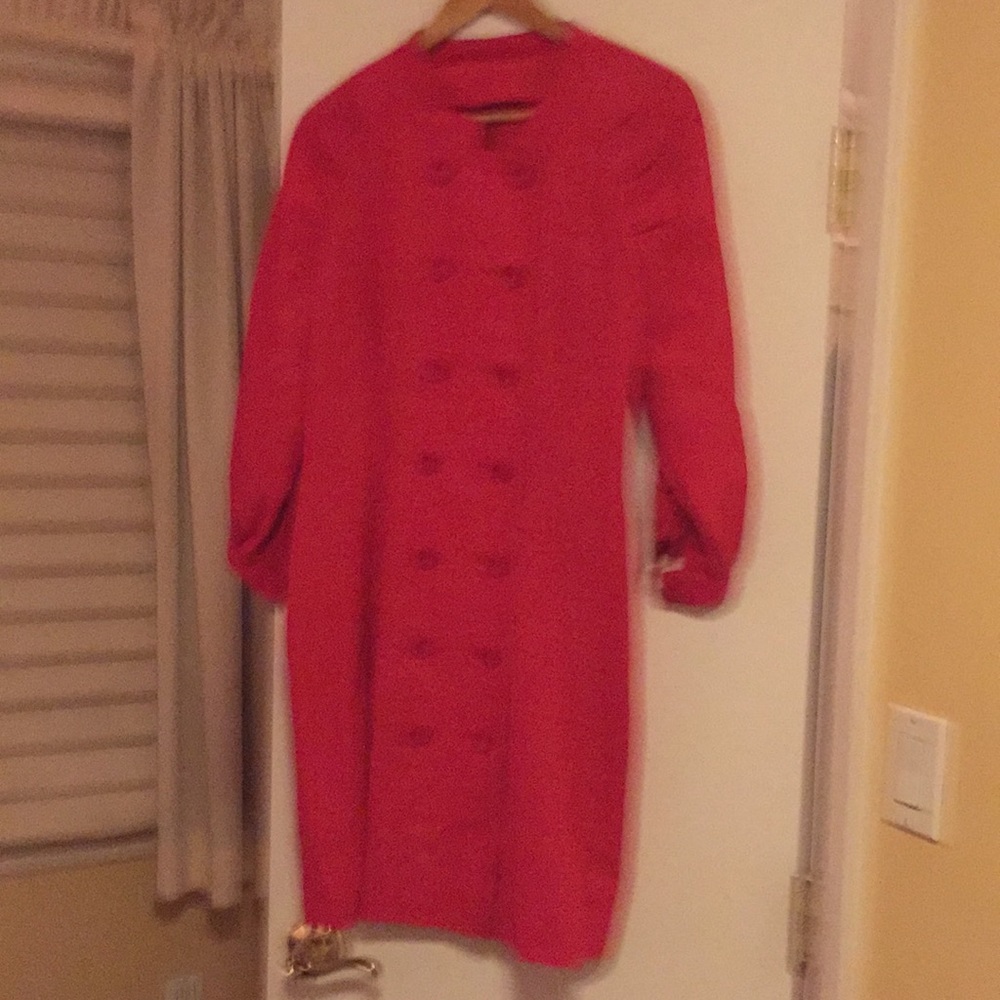 Short coat dress custom made in Hong Kong